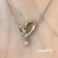 「canal4℃」　　ハートモチーフ　　ネックレスのサムネイル