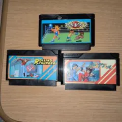 ファミコンソフト 　ナムコまとめ3本