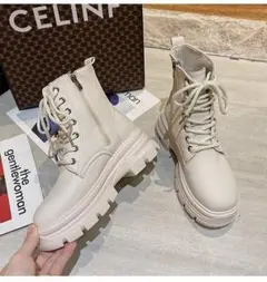 ブーツ　レディース　スニーカー　新品　厚底　おしゃれ　2024 　SHEIN
