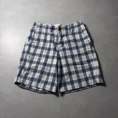 00s archive check shorts half pants y2kのサムネイル