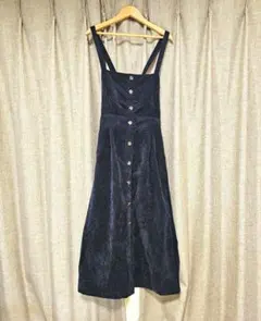 RAY CASSIN コーデュロイ素材キャミワンピース