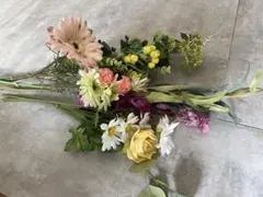 結婚式受付　造花セット売り　ウェルカムスペース
