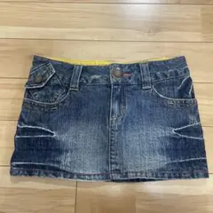 平成ギャル　y2k デニムミニスカートのサムネイル
