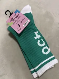 新品　GU イカゲーム　ソックス