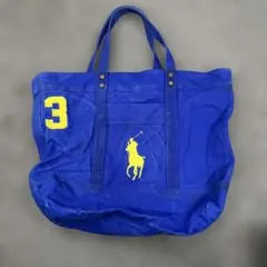 Ralph Lauren ヴィンテージ風トートバッグ 現状品