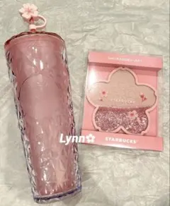 スタバ 2026 桜 カラーチェンジングコールドカップタンブラー コースター