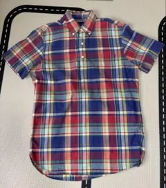 Ralph Lauren マルチカラー チェックシャツ S(プルオーバー)