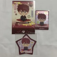 大包平　わんぱく！刀剣乱舞　ポストカード　カフェコースター　ウエハースカード