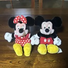 ミッキー♡ミニー　ぬいぐるみ