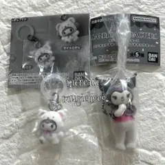 クロミセット　★ミニチュアチャームライブキャラクター& めじるしふわふわスノー
