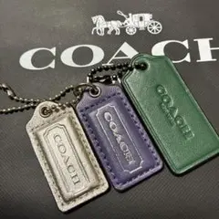 coach コーチ　キーホルダー　チャーム　キーチェーン　3点セット