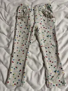 カラフルドット柄スパッツ
