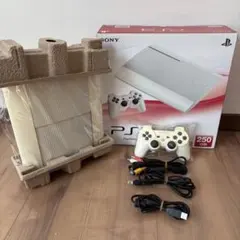 【動作品】PS3 本体 250GB ホワイト CECH-4200B LW 箱付