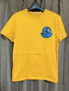 【美品】モンクレール 刺繍モンダックワッペンT シャツ Sサイズ