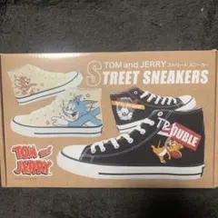 TOM and JERRY ストリートスニーカー 26.0cm 黒のサムネイル