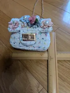 AIMER（エメ） ラメプリーツ クラッチパーティーバッグ＆袱紗セット