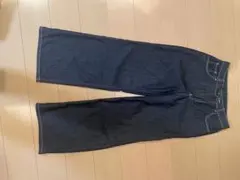 デニムワイドパンツ