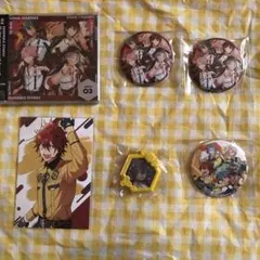 あんスタ CD Crazy:B 指先のアリアドネ　缶バッジ　ポストカードセット