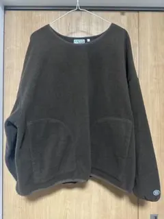 ブラウンオーバーサイズスウェット Lサイズ