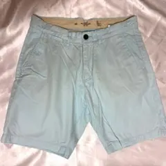 【H&M メンズライトブルー ショートパンツ 】Lサイズ 綿100%のサムネイル