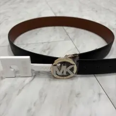 MICHAEL KORS ブラック　ベルト　MKマイケルコース　Sサイズ