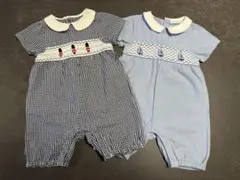 【中古品】JoJoMaman Bebe ロンパース2枚セット 6-12Mのサムネイル