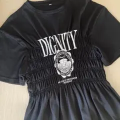 ロゴプリント シャーリング 半袖Tシャツ