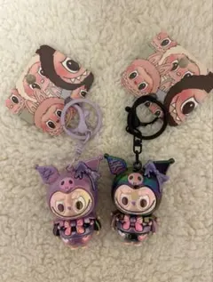 ラブブキーホルダー2個セット