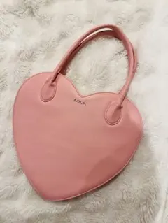 MILK ハートバッグ ピンクのサムネイル