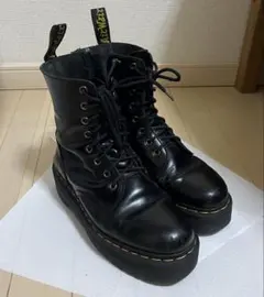 Dr.Martens JADON UK6 黒 厚底 8ホール
