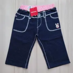 ☆タグ付き未使用☆ミキハウス☆だまし絵ハーフパンツ☆サイズ120☆
