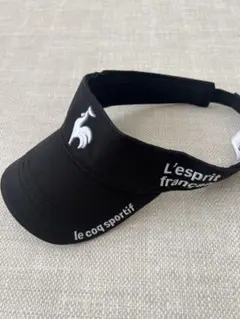 le coq sportif 黒 サンバイザー