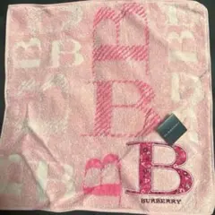 【BURBERRY】タオルハンカチセット(2枚)