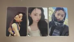 aespa dirty work QQ music ウィンター トレカ　3枚