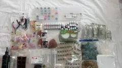 【総額3万円相当】レジン・ハンドメイド資材 大量まとめ売り／プロ仕様・高品質／