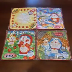 ドラえもん　ミニタオル　4枚