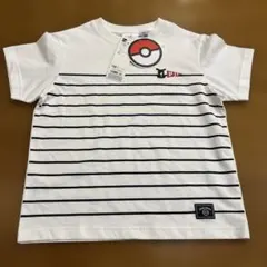 GU ポケモン ボーダーTシャツ 120cm 新品のサムネイル