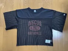 DISCUS ATHLETIC メッシュ Tシャツ ブラックのサムネイル