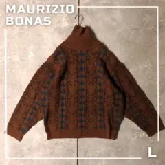 希少 80s～90s イタリア製 MAURIZIO BONAS タートルネック