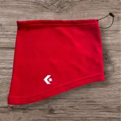 【ネックウォーマー】コンバース フリース 赤 即購入OK