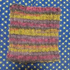 オパール毛糸　ネックウォーマー、ヘアーバンド