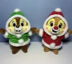 ディズニー チップ＆デール クリスマス 2019 香港 ぬいぐるみ マスコット