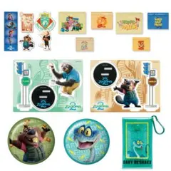 ハッピーくじ ズートピア2 ゲイリー ニブルズ フラッシュ グッズセット