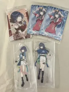 学園アイドルマスター 月村手毬 秦谷美鈴 ランダムグッズ 5点セット