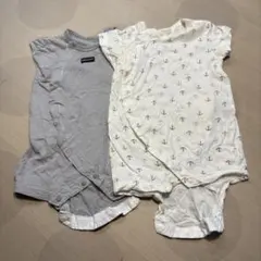 西松屋　ロンパース 60-70cm 2枚セット