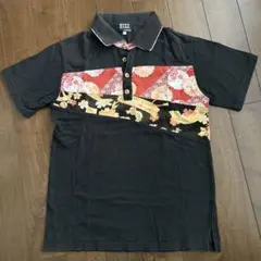 TAKEO KIKUCHI 和柄ポロシャツ サイズ2のサムネイル