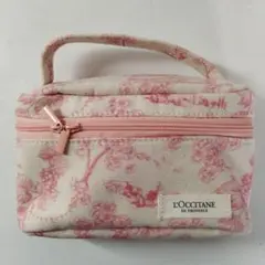 ロクシタン　バニティーポーチ　Toile de Jouy トワル・ド・ジュイ