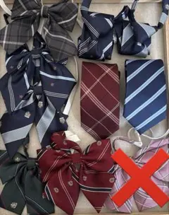 リボン ネクタイ 制服 セット売り