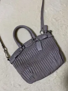 COACH ショルダーバッグ 2way マディソン ギャザー コーチ