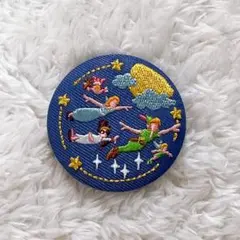 ディズニー 刺繍缶バッジ ピーターパン